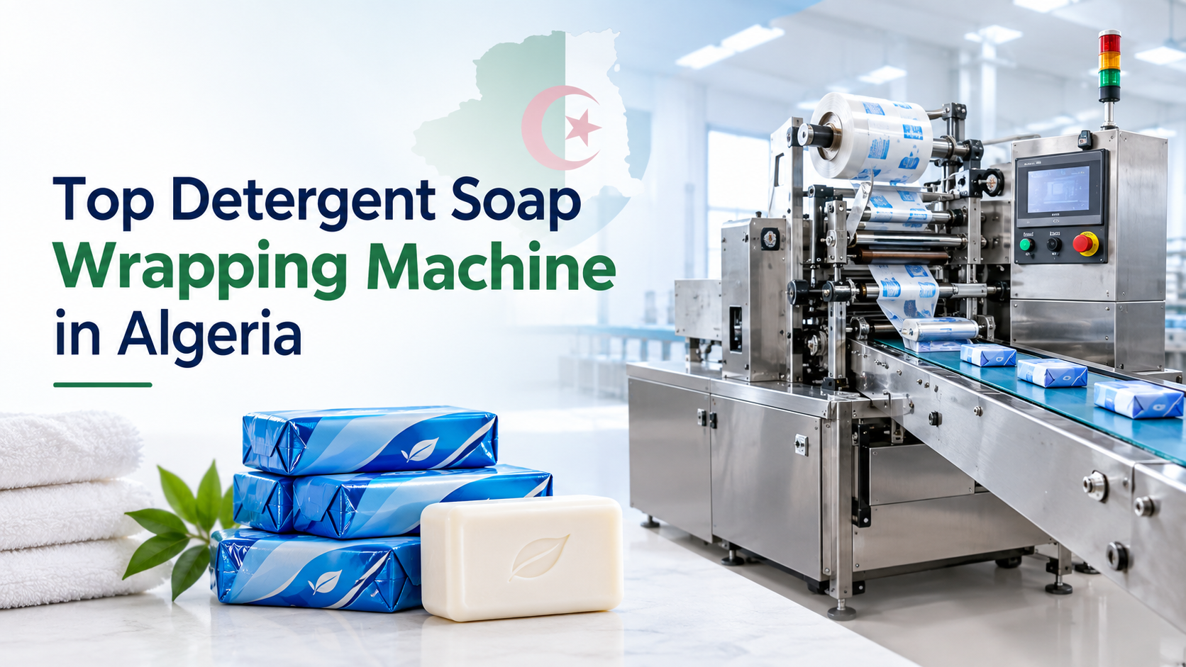 Top Detergent Soap Wrapping Machine in Algeria